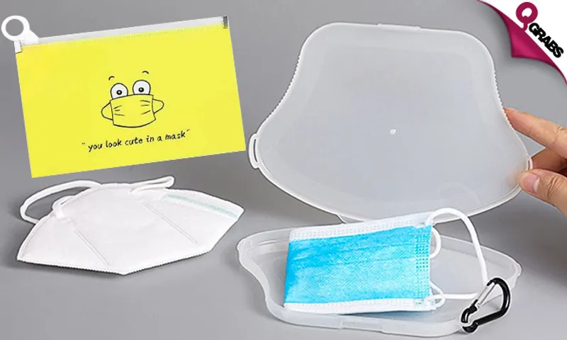 Face Mask Storage Cases & Pouches!